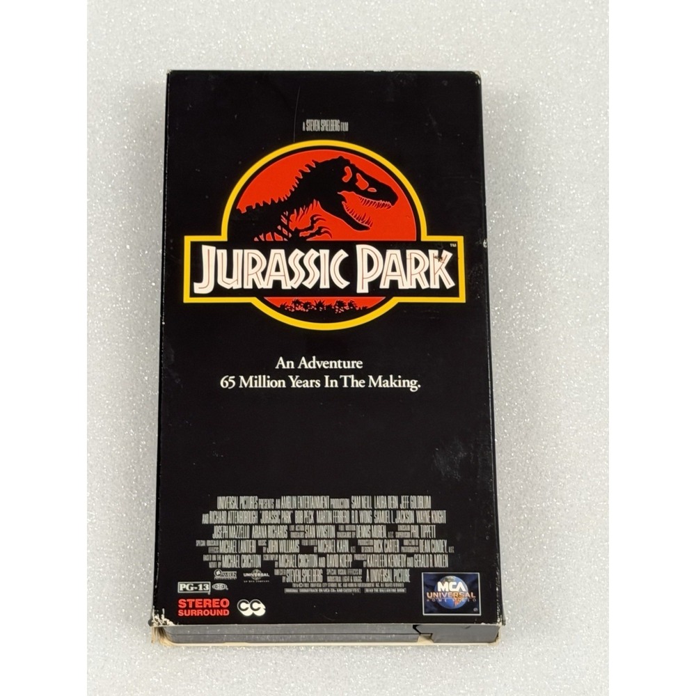 Jurassic Park+ Harriet the Spy (VHS, 1997, Clamshell)